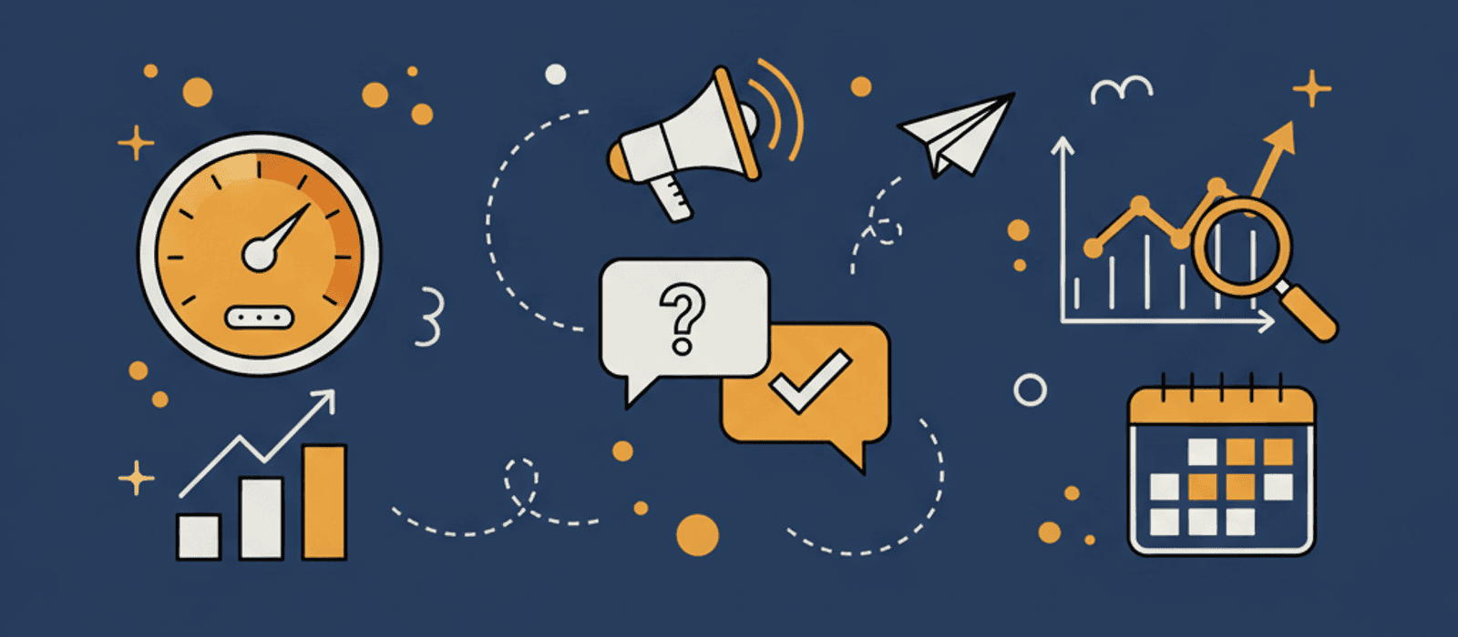 Editorial flat-vector illustration for How to A/B Test Your Chatbot's Messages and Flows