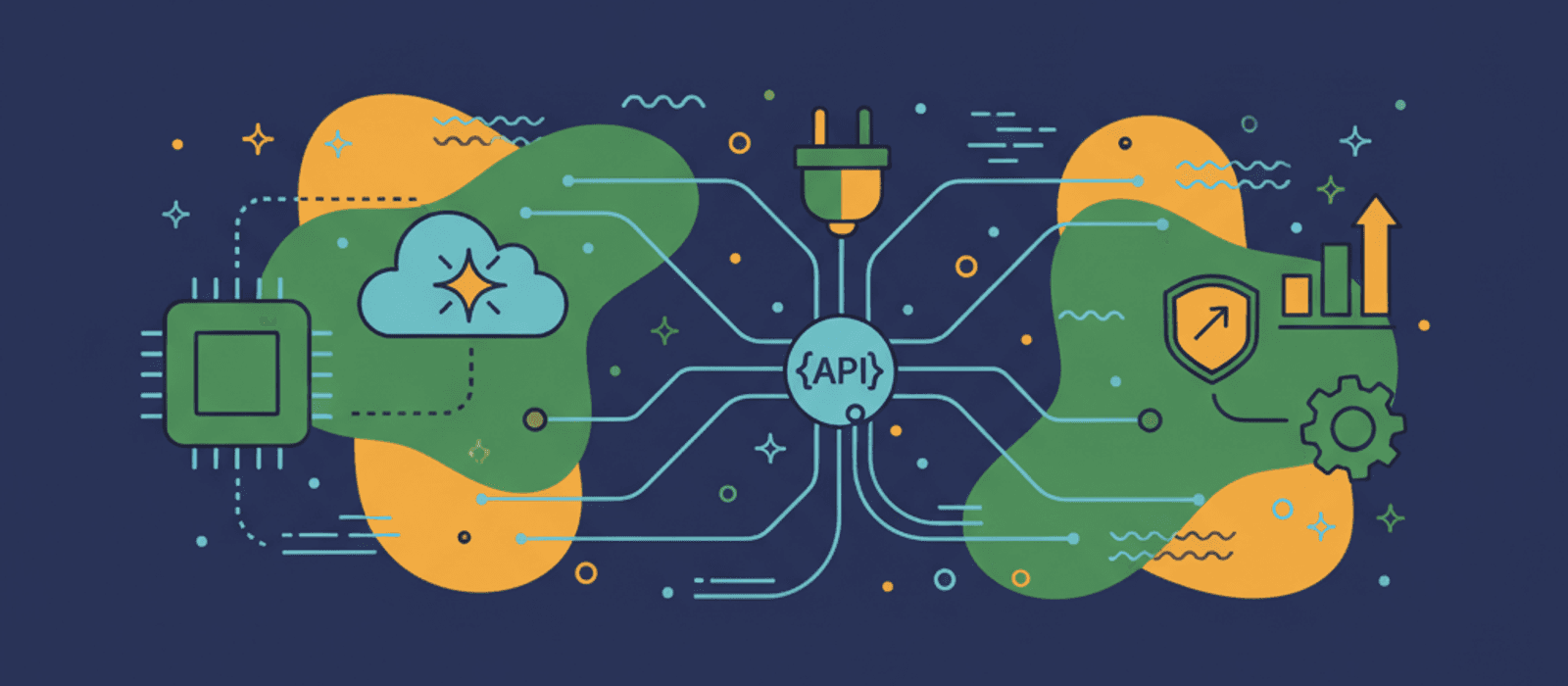 Editorial flat-vector illustration for Agentic AI for SMBs — Which Autonomy Is Worth Buying First (2026)