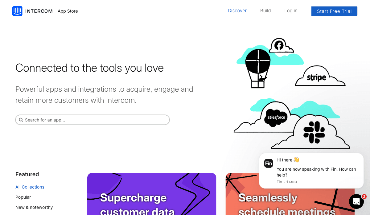 Intercom App Store — apps and integrations marketplace