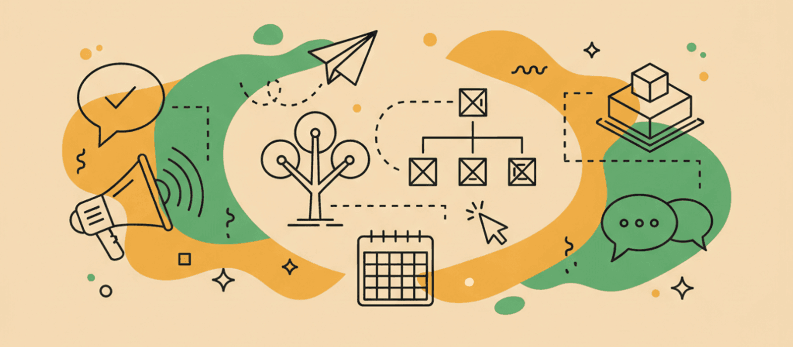 Editorial flat-vector illustration for Chatbot Email Capture: When to Ask, What the Builder Actually Validates, and Where Consent Comes From