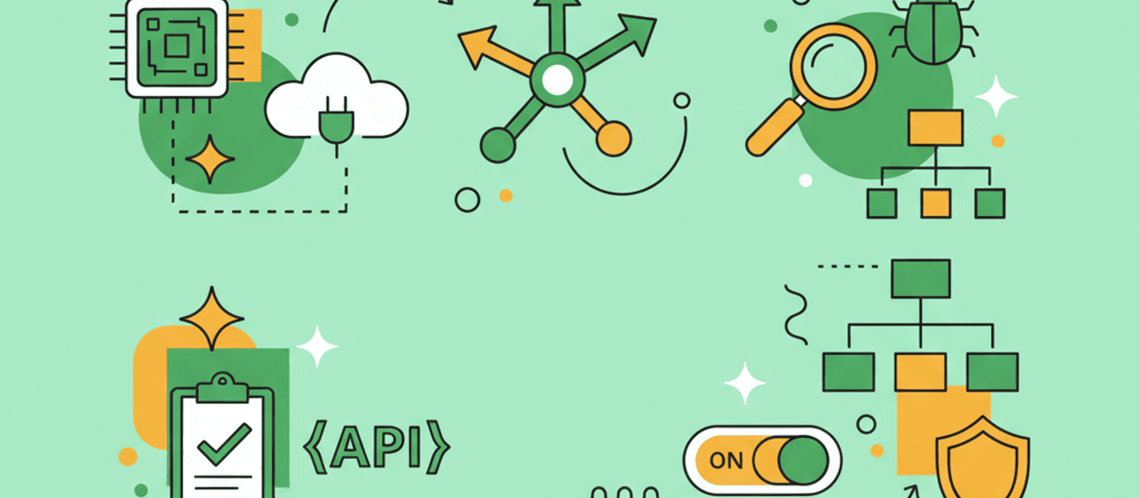 Editorial flat-vector illustration for Prompt Engineering for Chatbots (2026)