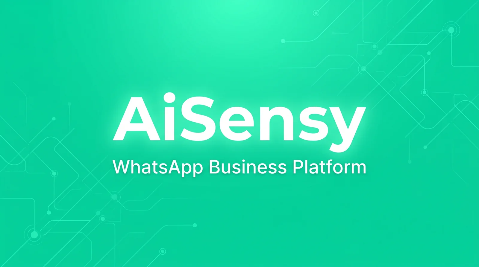 AiSensy homepage