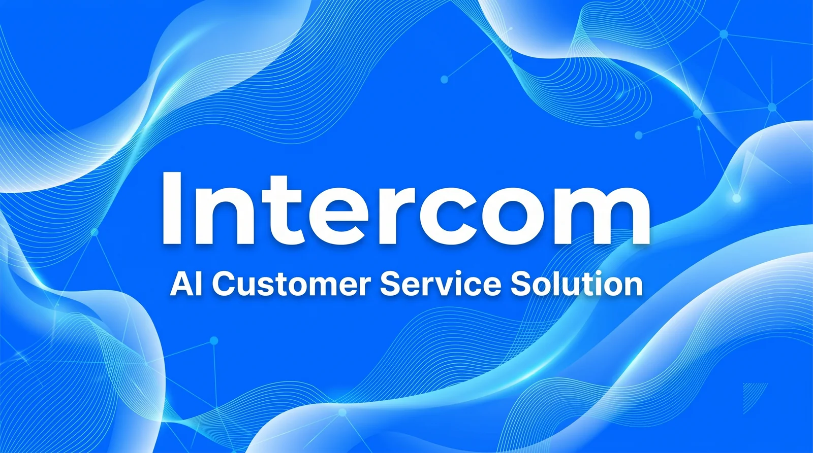 Intercom homepage